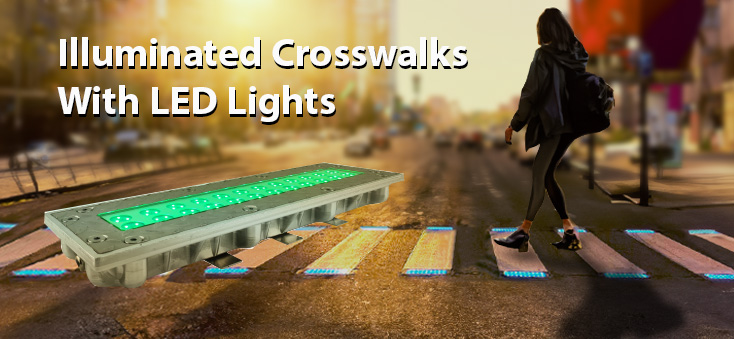 CW6 LED crosswalk by US Reflector
